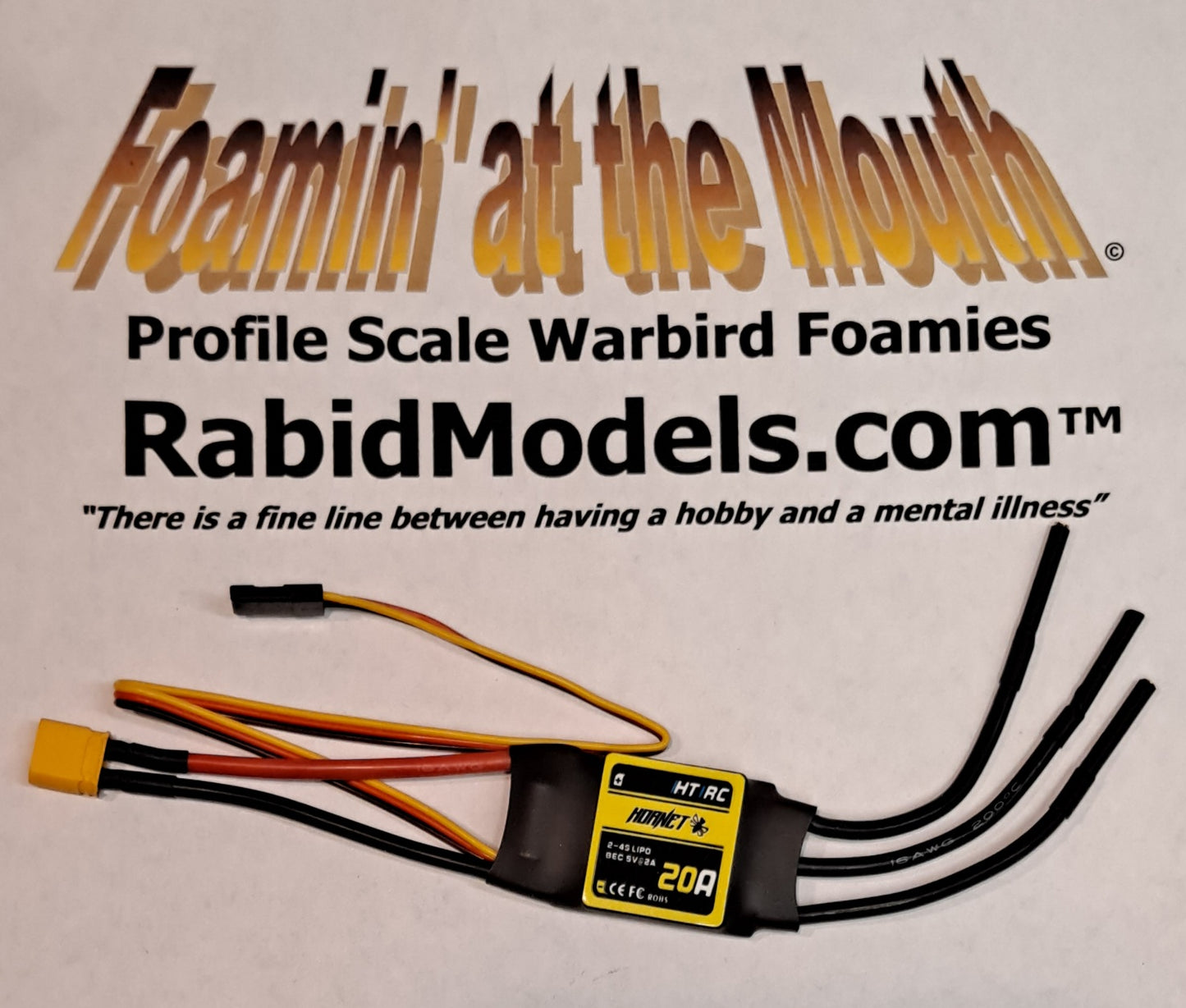 Fun Scale Models CORSAIR "POWER PACK" -eMax CF2822 Brushless Motor and 20A ESC