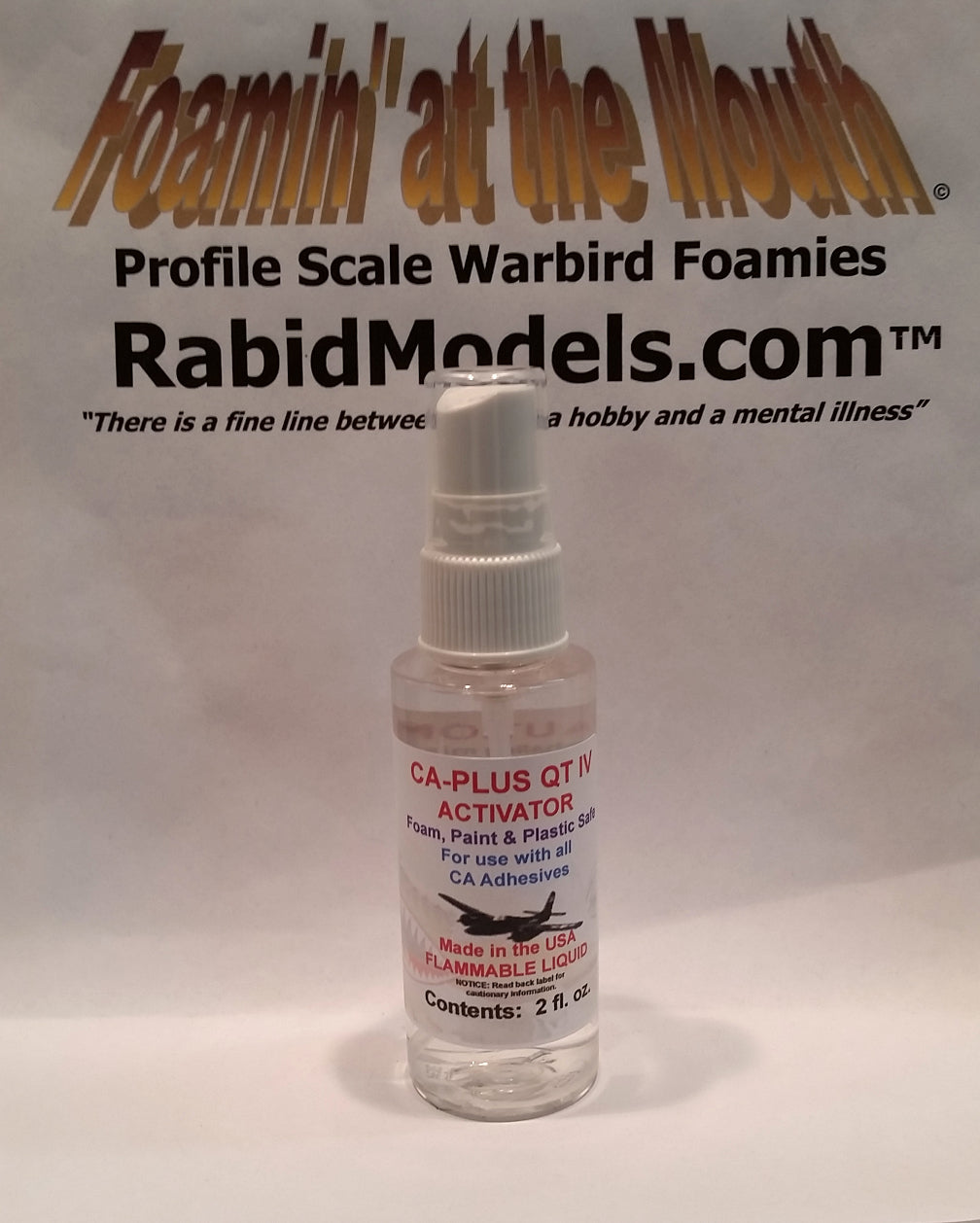 Small CA Activator / Kicker / Accelerator PUMP SPRAYER - FOAM SAFE