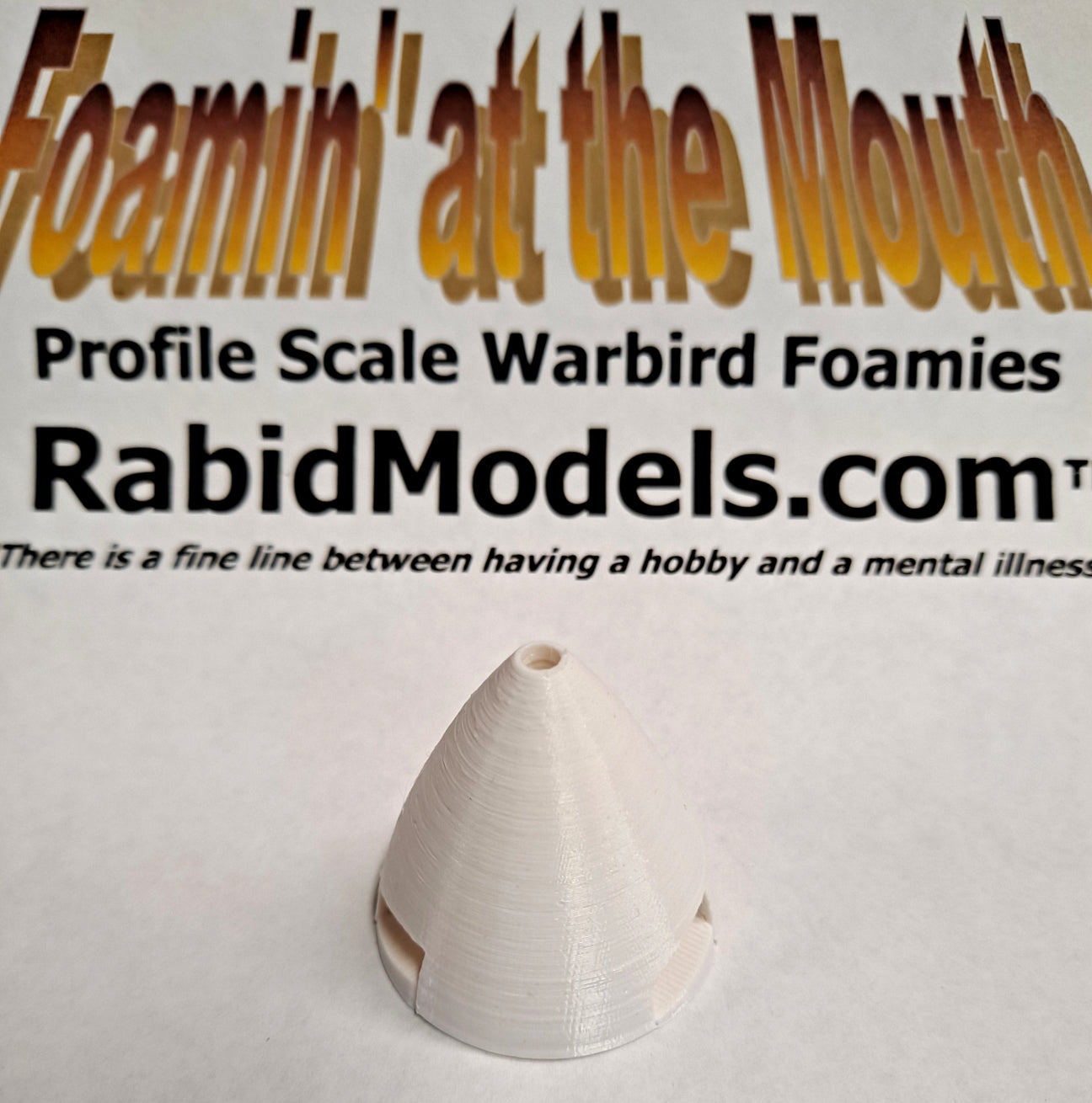 40mm 4-blade Spinner for the Fun Scale Models P-63 Kingcobra