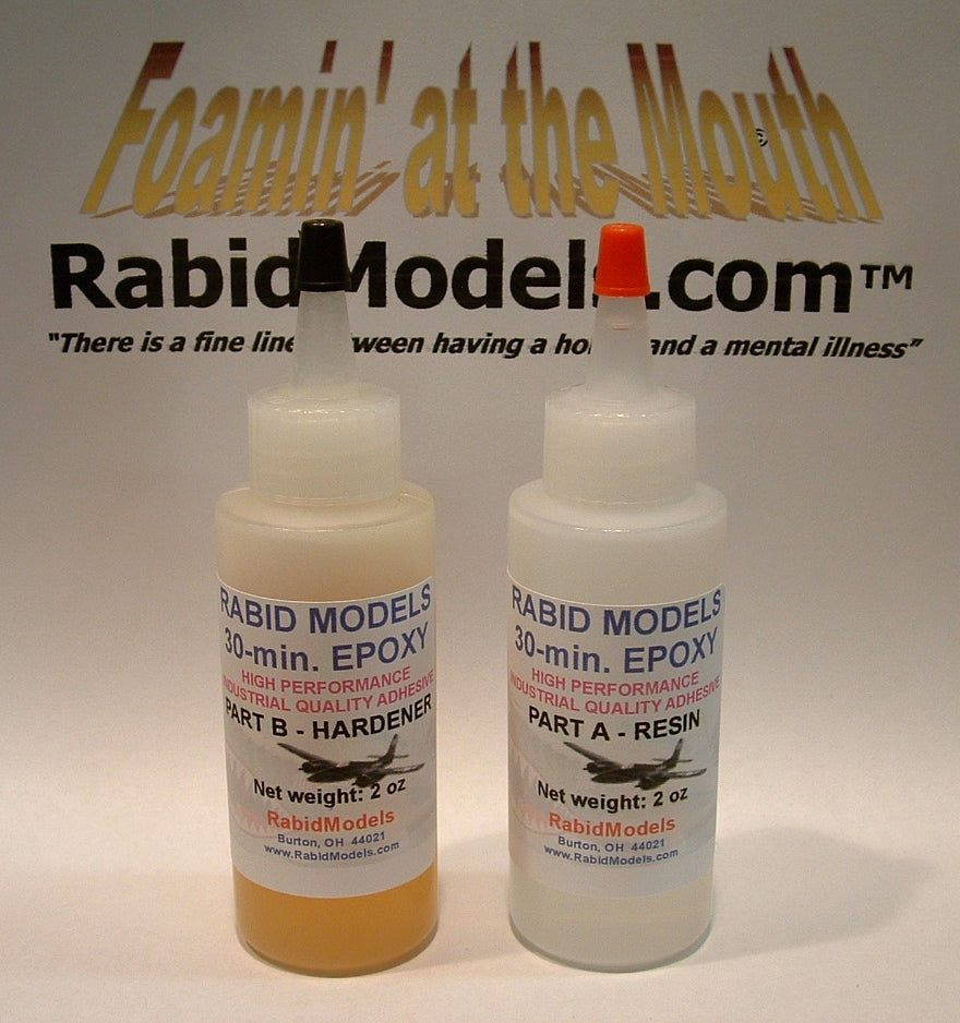 4oz Epoxy Set - 30-minute 2-part type