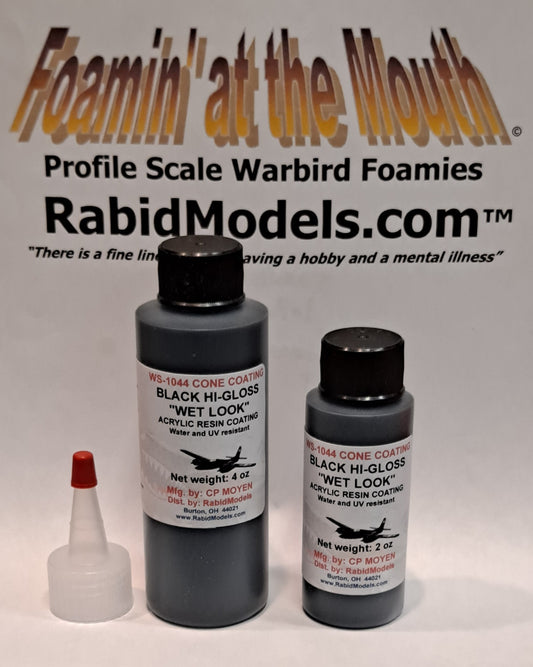 SPEAKER CONE COATING Black - Wet-look