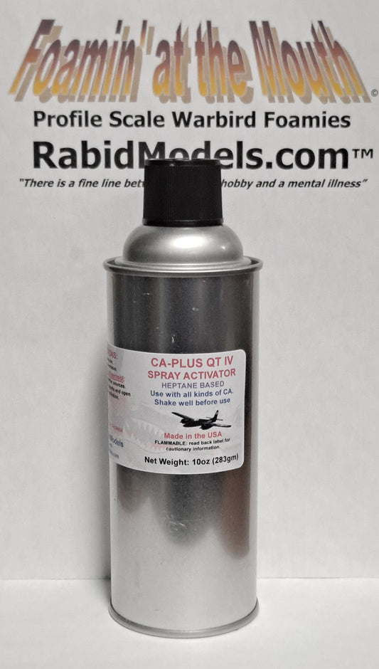10oz AEROSOL SPRAY CAN - HEPTANE CA Activator / Kicker / Accelerator