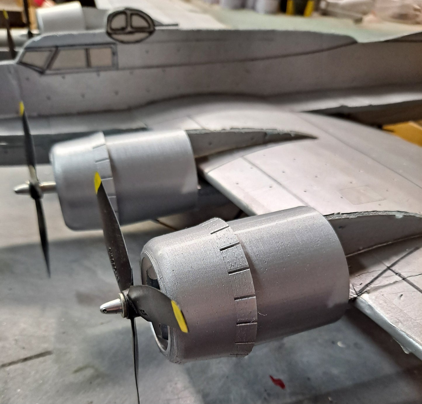 3D-printed custom COWLS for smaller Rabid Models aircraft