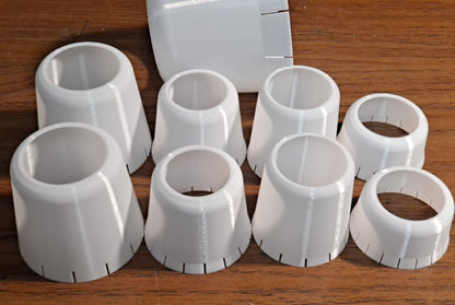 3D-printed custom COWLS for smaller Rabid Models aircraft