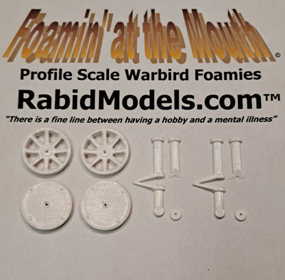 CUSTOM PARTS for the Fun Scale Models F4U-1A CORSAIR