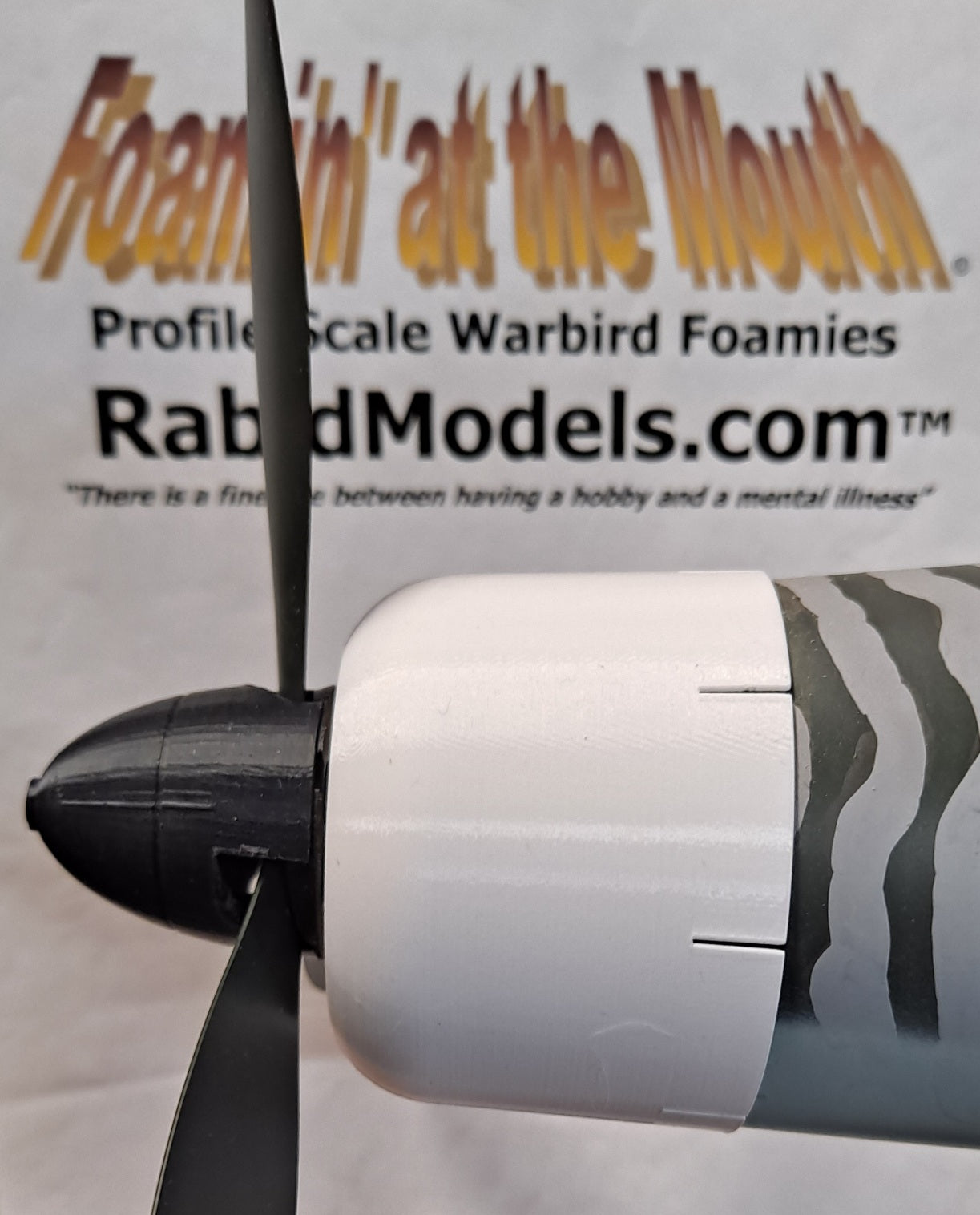 3D-printed COWL for the Rabid Models Do-335 Pfeil