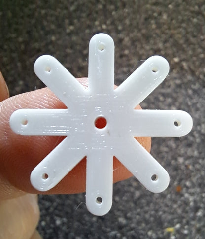 8-sided micro "bellcrank" control horn