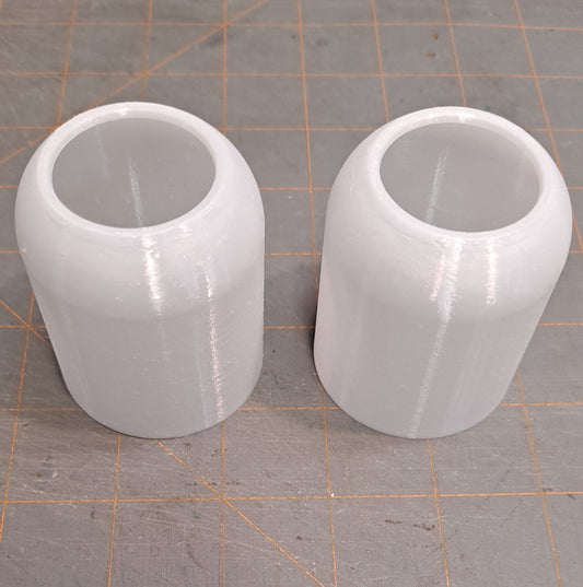 3D-printed COWLS (pair) for the Rabid Models 48" HE219 UHU