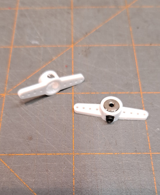 Steering arm for 1/16" wire and collar (2pcs)