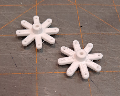 8-sided micro "bellcrank" control horn