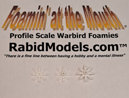 8-sided micro "bellcrank" control horn