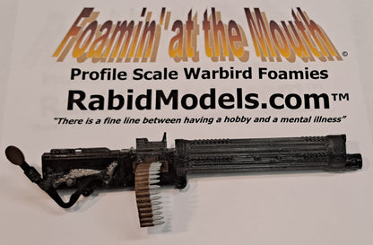 1/6 scale VICKERS MACHINE GUN model kit - for R/C WWI Biplanes