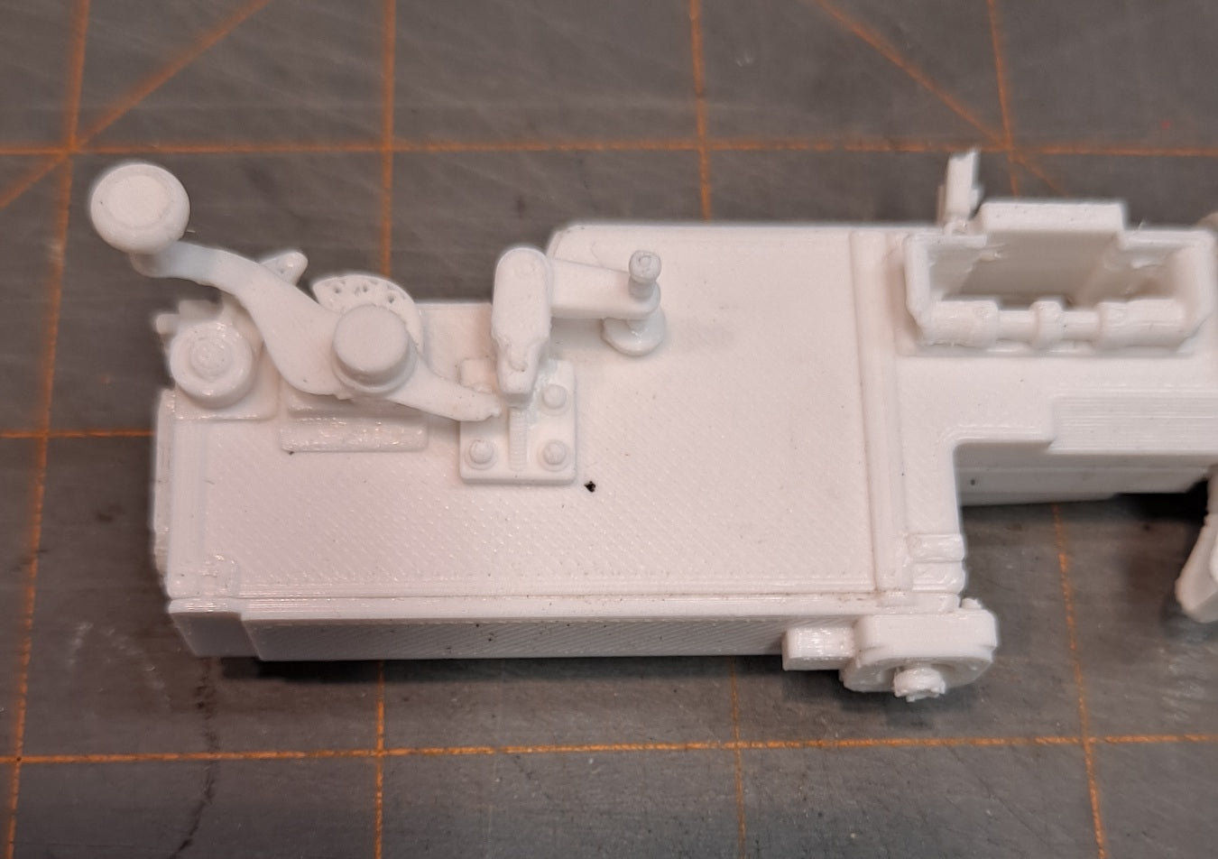 ローマ　立体模型　287mm×287mm 1/6 scale SPANDAU lMG-08 MACHINE GUN model kit - for R/C WWI