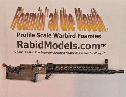 1/6 scale SPANDAU lMG-08 MACHINE GUN model kit - for R/C WWI Biplanes