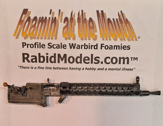 1/6 scale SPANDAU lMG-08 MACHINE GUN model kit - for R/C WWI Biplanes