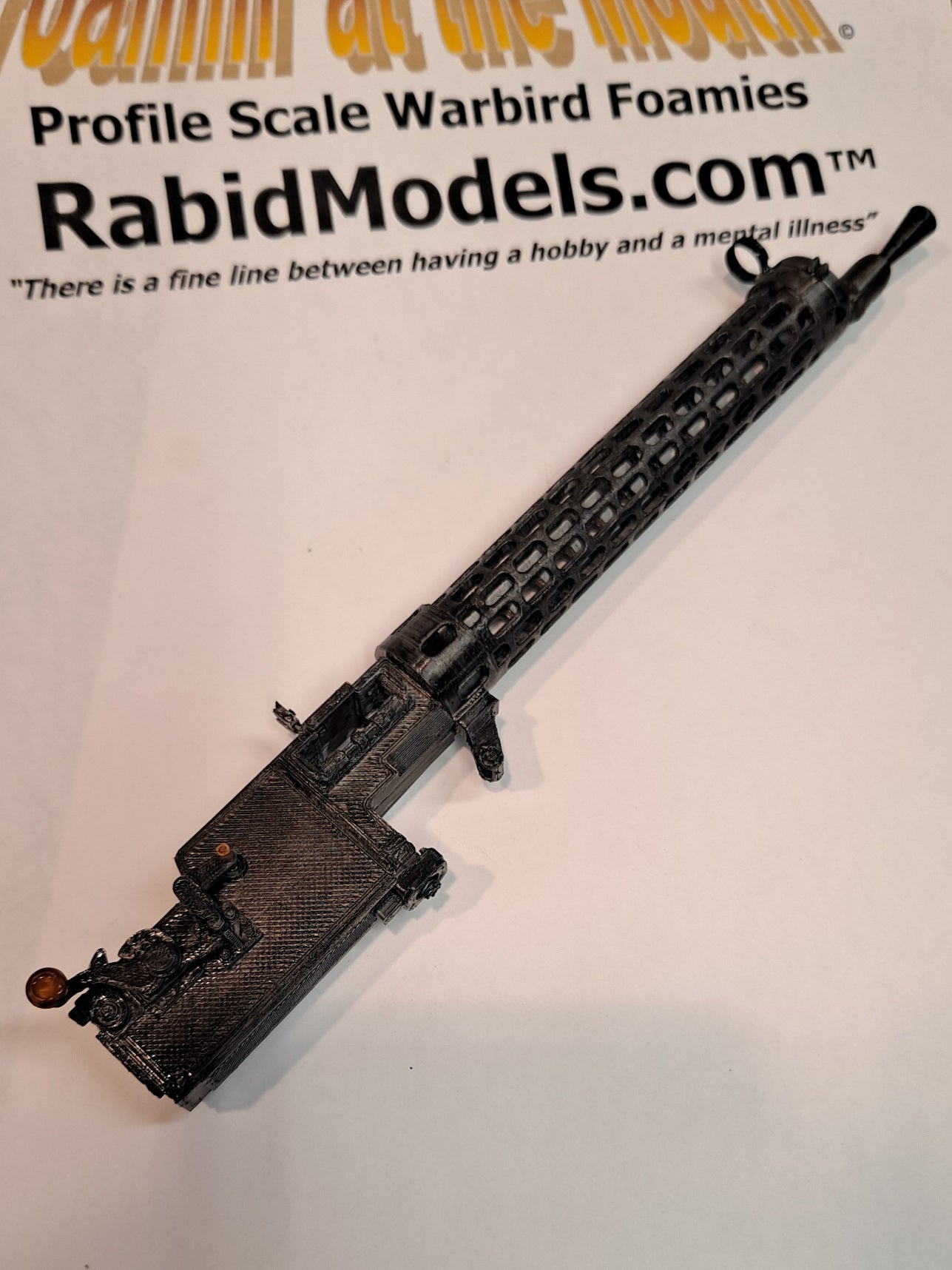 ローマ　立体模型　287mm×287mm 1/6 scale SPANDAU lMG-08 MACHINE GUN model kit - for R/C WWI