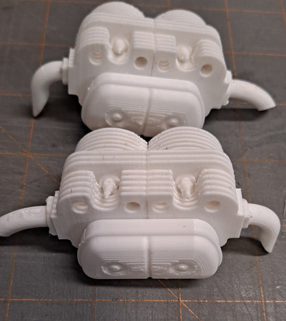 1/6 scale VW Volkswagen airplane engine model kit