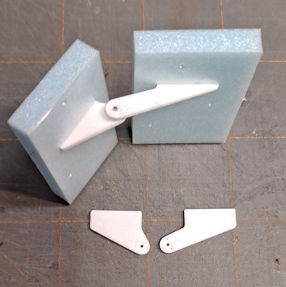 FOWLER FLAP hinges (4pcs)