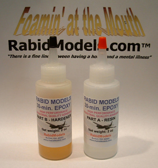 4oz Epoxy Set - 30-minute 2-part type