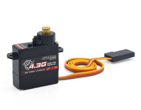 4.3 gm metal-gear micro servo Surpass S0004M