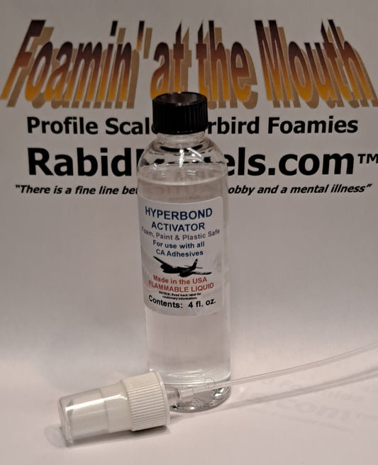 Small CA Activator / Kicker / Accelerator PUMP SPRAYER - FOAM SAFE