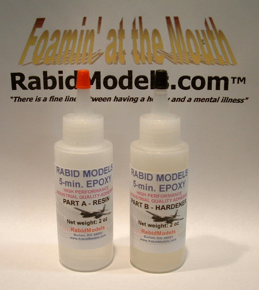 4oz Epoxy Set - 5-minute 2-part type