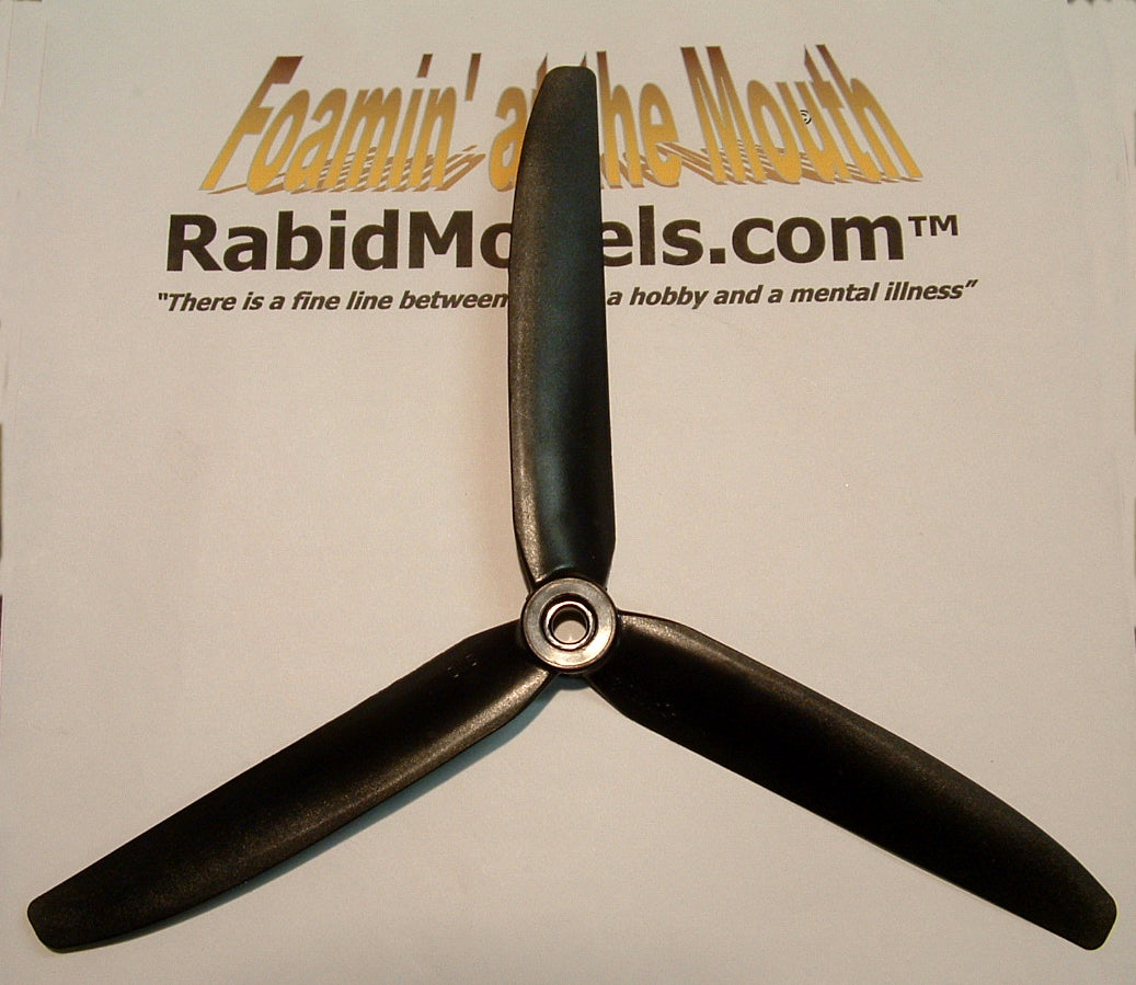 9x5 3-bladed propeller (TWO Std. rotation)