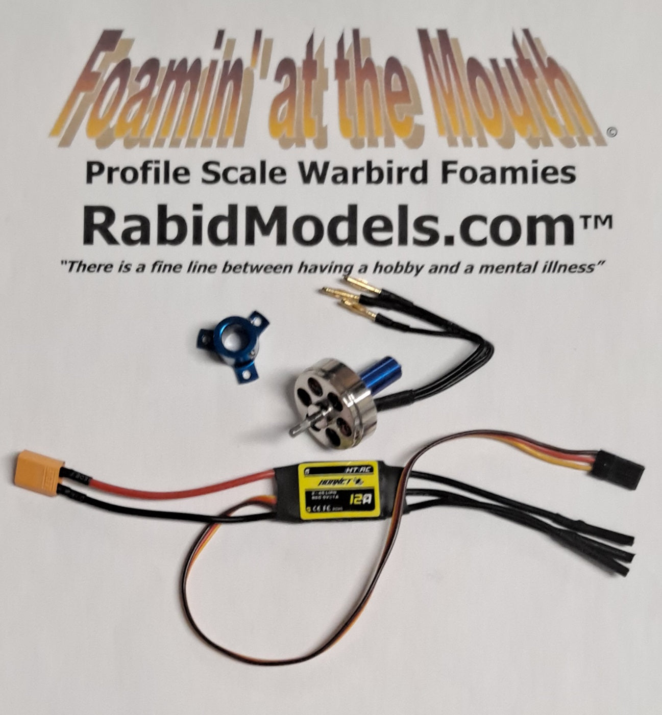 24gm 1300kv "Blue Wonder" brushless 2730 motor