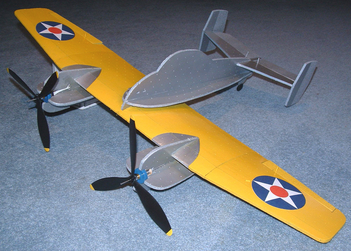 35" XF5F Skyrocket Profile Model Kit