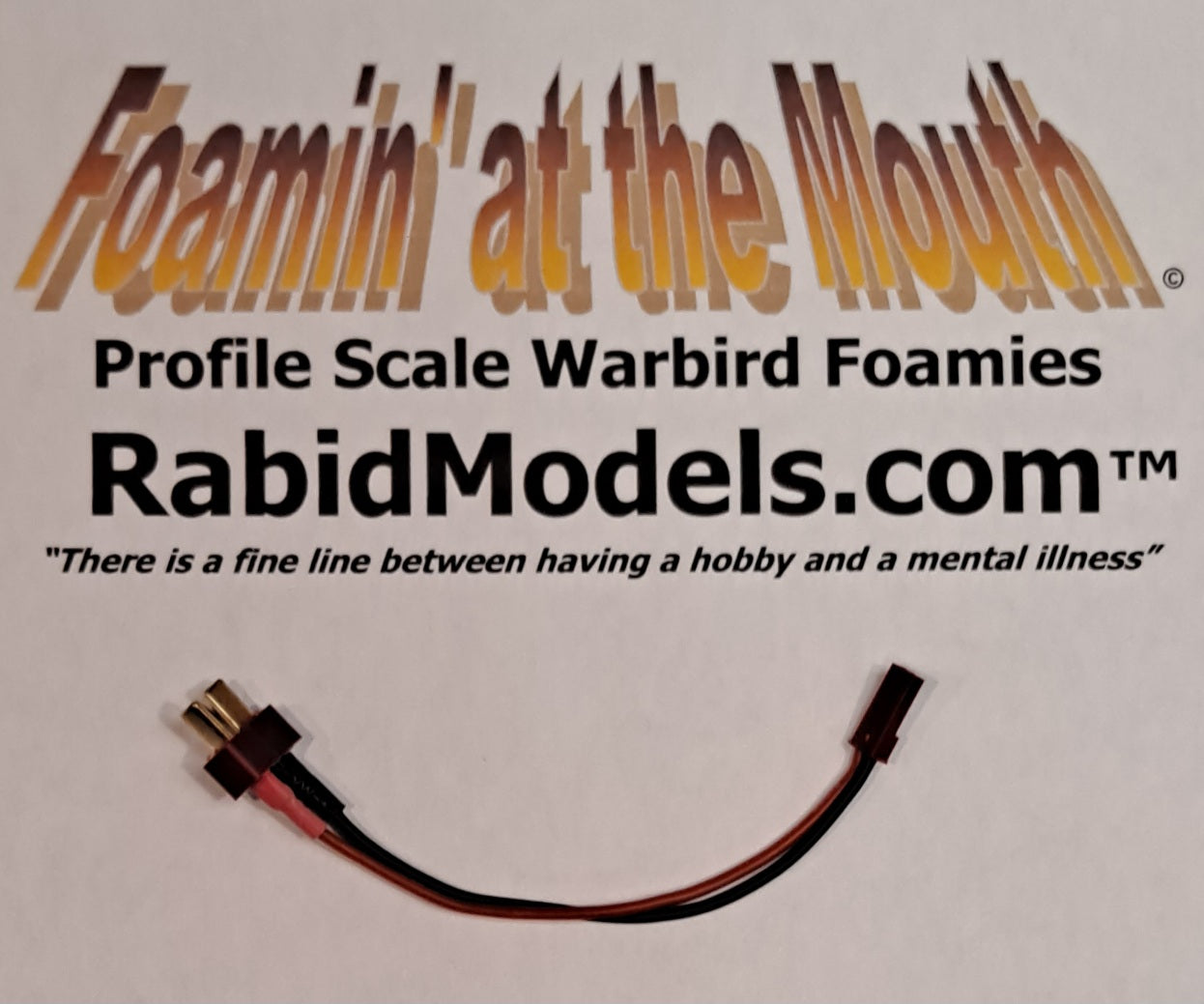 DEANS connector to male JST - Adapter cable (one)