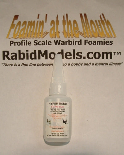 1oz Foam-Safe (Odorless) CA Glue