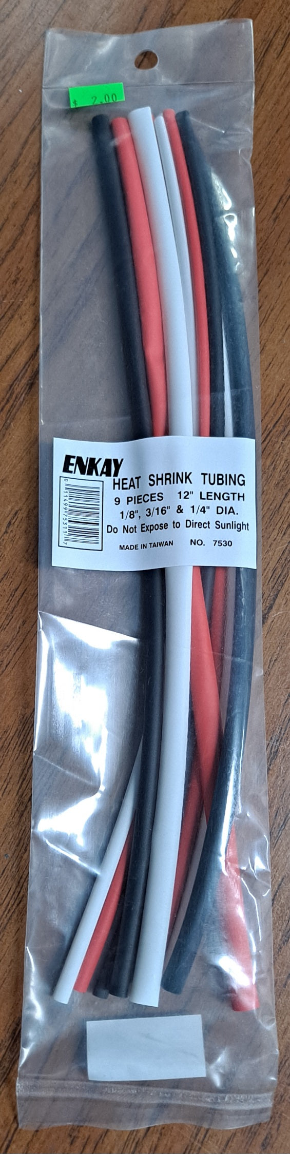 HEAT-SHRINK 12" Tubing package