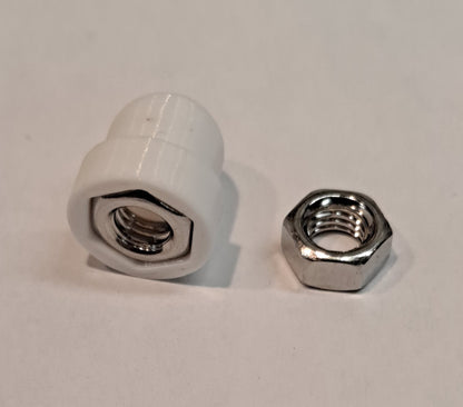 3D-printed ACORN PROPELLER HUBS for nuts