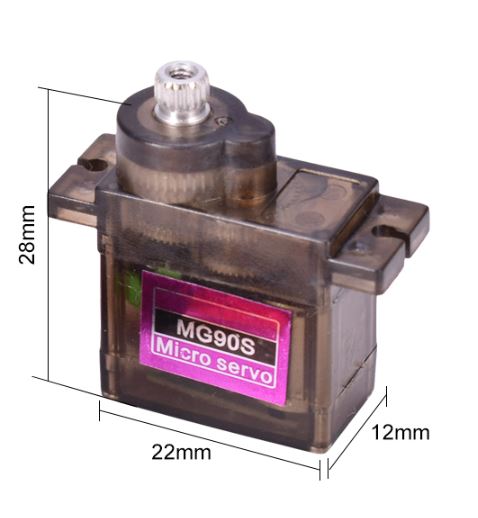 9gm DIGITAL METAL GEAR MICRO SERVO (MG90S)