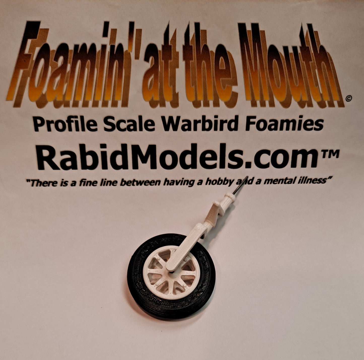 3D-printed STRUT COVERS for Fun Scale Models P-63