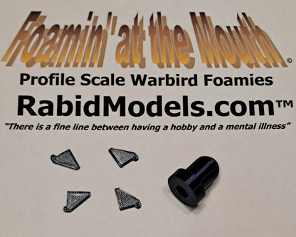 CUSTOM PARTS for the Fun Scale Models F4U-1A CORSAIR