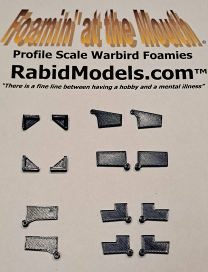 CUSTOM PARTS for the Fun Scale Models F4U-1A CORSAIR