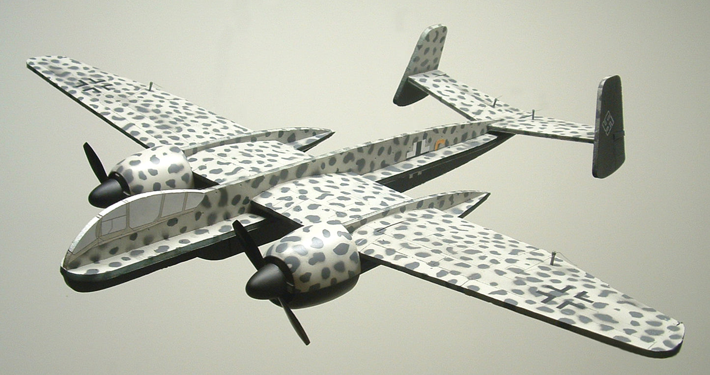 28" He-219 UHU Profile Model Kit