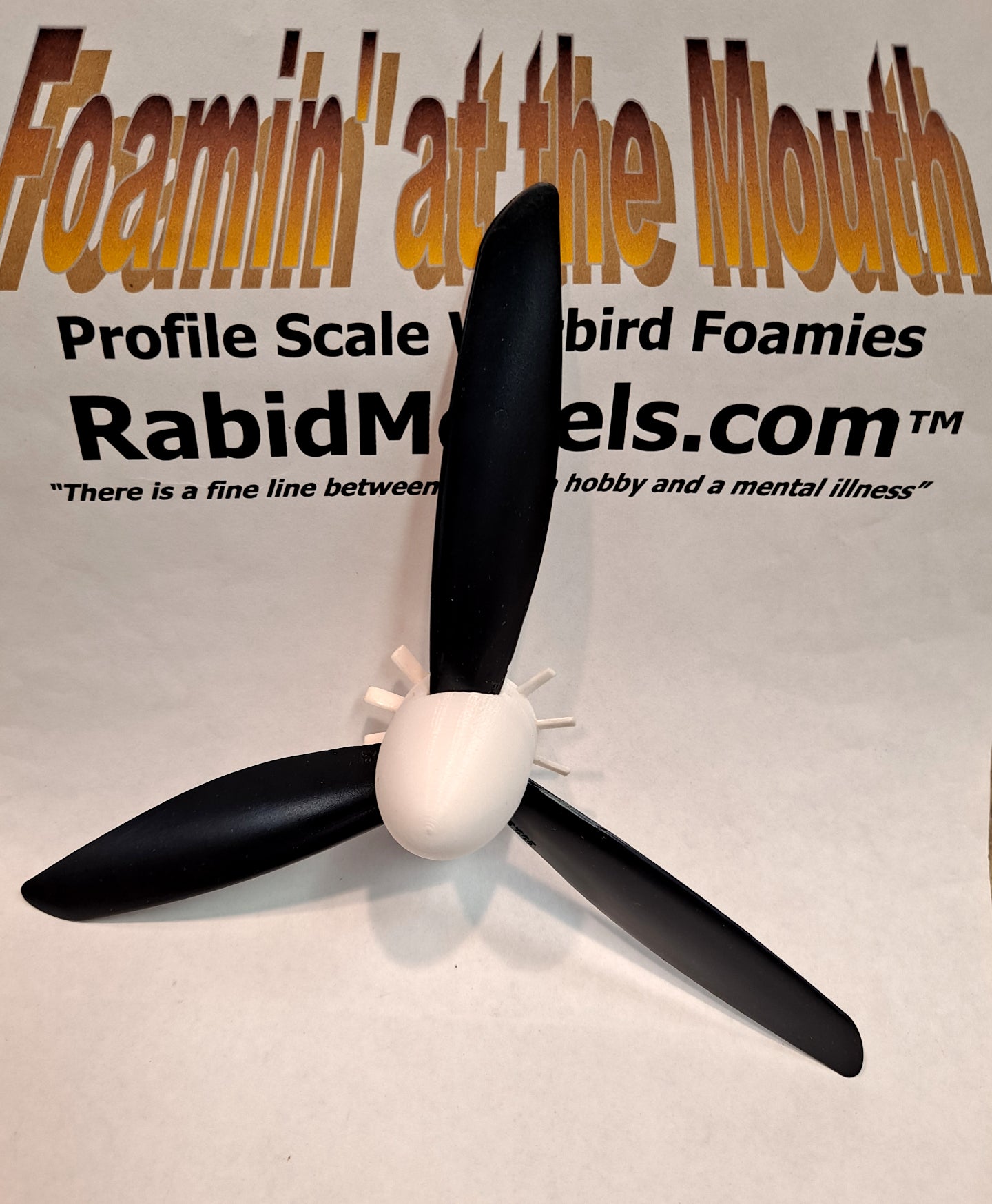 28.6 mm 3D-printed Spinner/Fan for the Fun Scale Models FW-190 ...