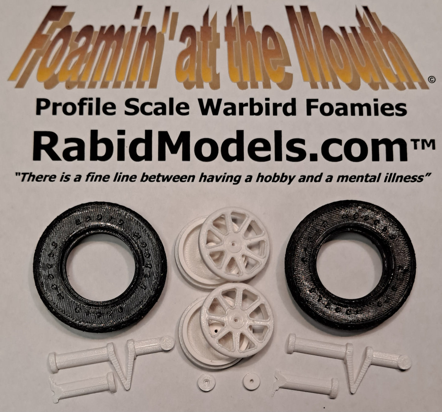 CUSTOM PARTS for the Fun Scale Models F4U-1A CORSAIR