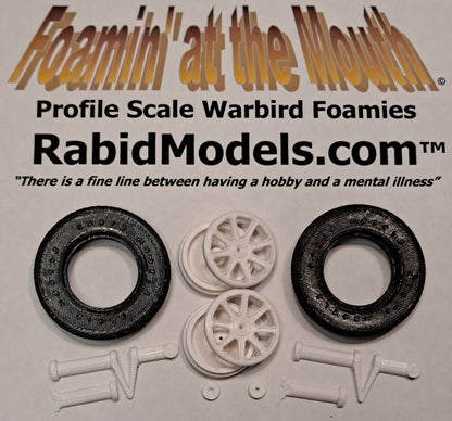 CUSTOM PARTS for the Fun Scale Models F4U-1A CORSAIR