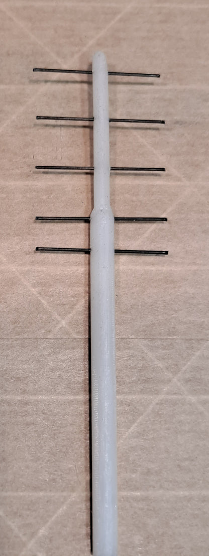 3D-printed Antenna Set for the Rabid Models J1N1 Gekko