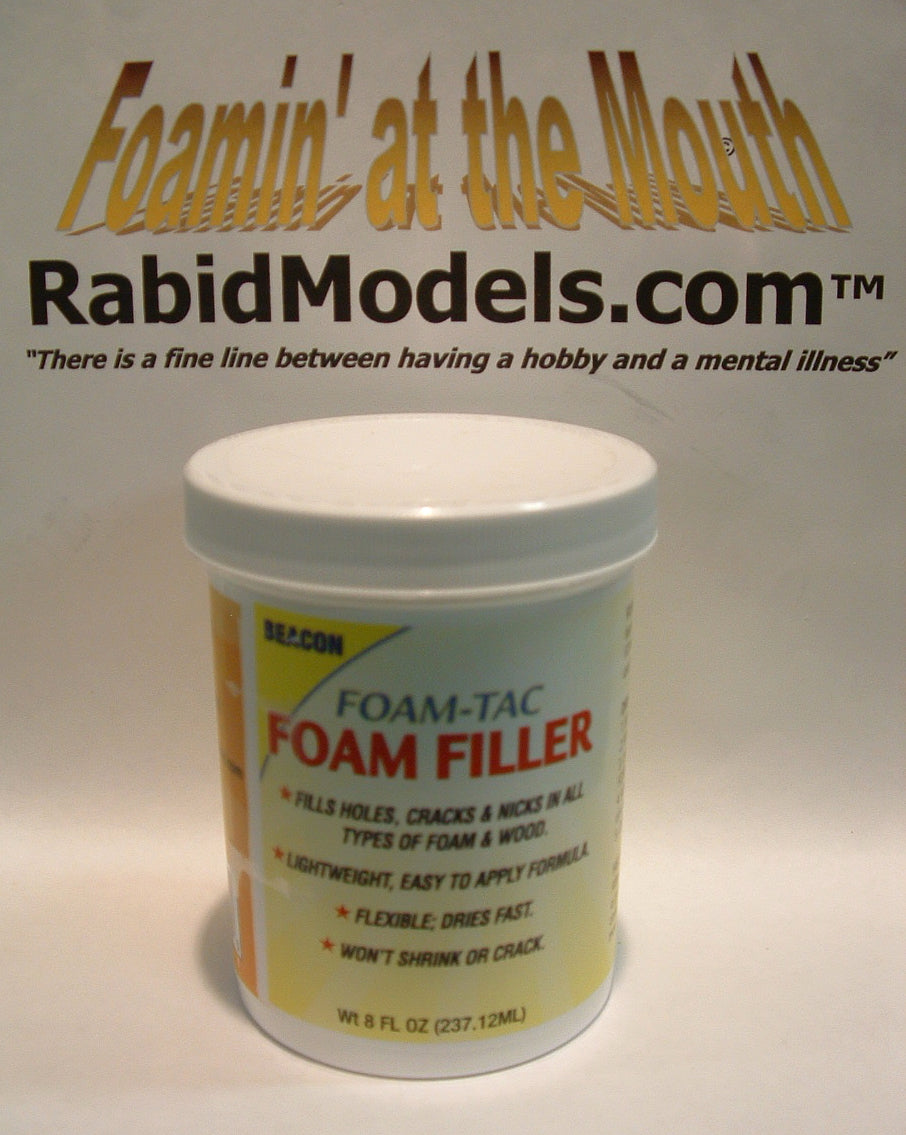 Beacon FOAM-FILLER paste - 8oz jar